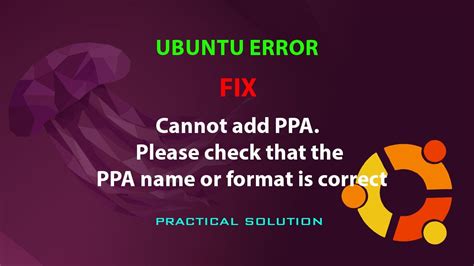 cannot add ppa in ubuntu.